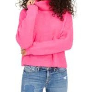 Sun + Moon Boxy Turtleneck Sweater